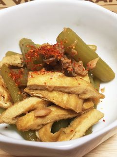 フキとツナの炒り煮♫-レシピのメイン写真