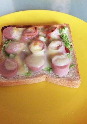 ボリュームトースト-レシピのメイン写真