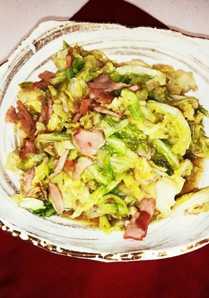 ♪春キャベツの煮物♬-レシピのメイン写真