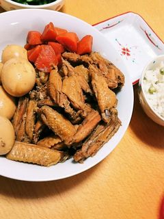 とろーりパクパク☆手羽中とゆで卵の煮込み-レシピのメイン写真