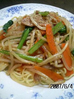 たっぷりもやしのあんかけ焼そば-レシピのメイン写真