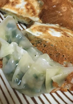 ニラと豚バラだけ♡ニラ餃子(∩´∀`∩)-レシピのメイン写真