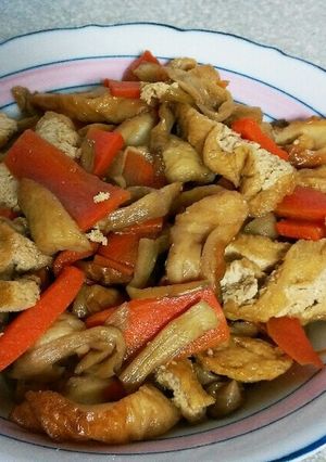 干といも（芋茎）の炒め煮-レシピのメイン写真