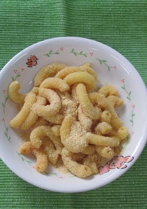 マカロニきなこ-レシピのメイン写真