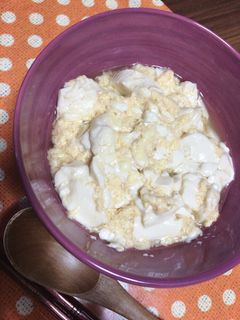 ヘルシーで簡単♡豆腐卵とじ丼-レシピのメイン写真