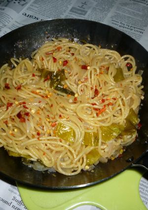 水漬けパスタでワンポット･パスタ-レシピのメイン写真