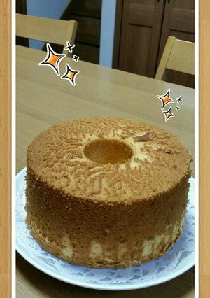 誰でもふゎふゎシフォンケーキ(*^-^)-レシピのメイン写真