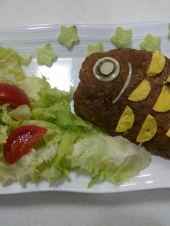 ハンバーグで巨大鯉のぼり-レシピのメイン写真