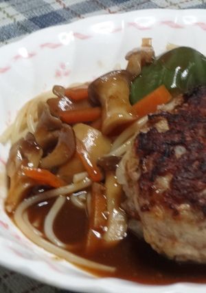 挽肉から作る★肉々しいハンバーグ♬-レシピのメイン写真