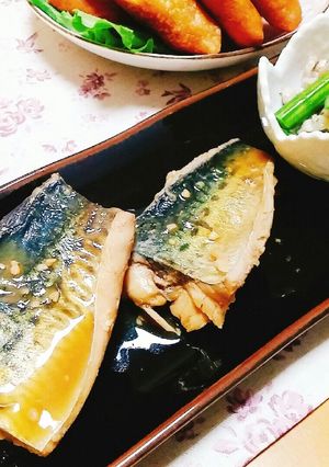 フライパンで簡単！サバの味噌煮-レシピのメイン写真