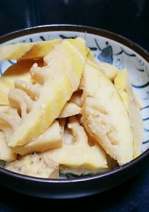 古くて新しい！タケノコの味噌煮-レシピのメイン写真