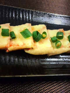糖質OFFおつまみ☆油揚の明太チーズ焼-レシピのメイン写真