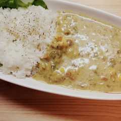 シチューから作る簡単ホワイトカレー-レシピのメイン写真