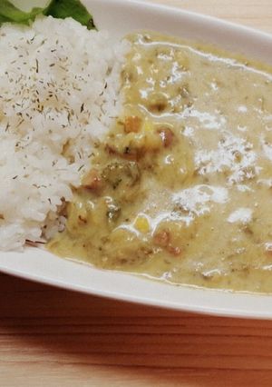 シチューから作る簡単ホワイトカレー-レシピのメイン写真