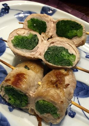 今夜はお家焼き鳥〜♬ ＊ニラシソ巻き＊-レシピのメイン写真