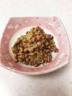 京漬物で♡すぐき納豆-レシピのメイン写真