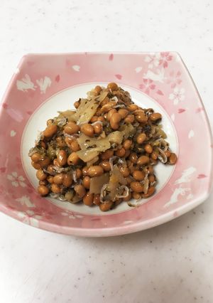 京漬物で♡すぐき納豆-レシピのメイン写真