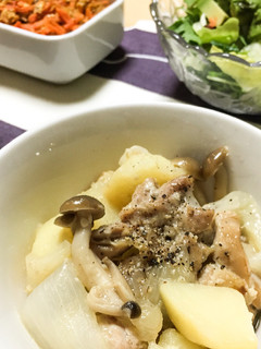 塩麹で旨みたっぷり♪鶏肉の塩じゃが-レシピのメイン写真