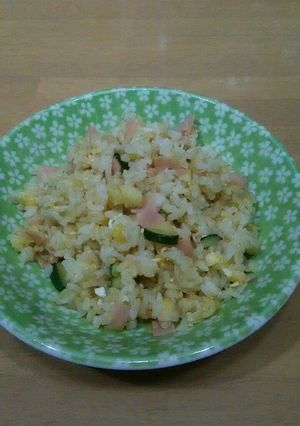 ズッキーニチャーハン-レシピのメイン写真