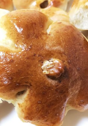 ☆四つ葉のくるみぱん☆-レシピのメイン写真