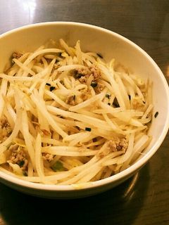 餃子のタネが余ったら!もやし炒め♪-レシピのメイン写真