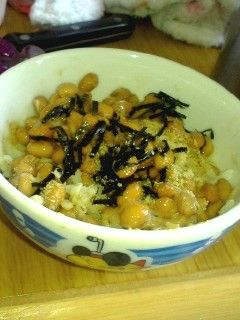 便秘に負けない!!乙女のための納豆ご飯-レシピのメイン写真