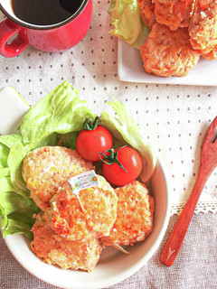 お弁当に♪オムライス夢見る*ケチャつくね-レシピのメイン写真