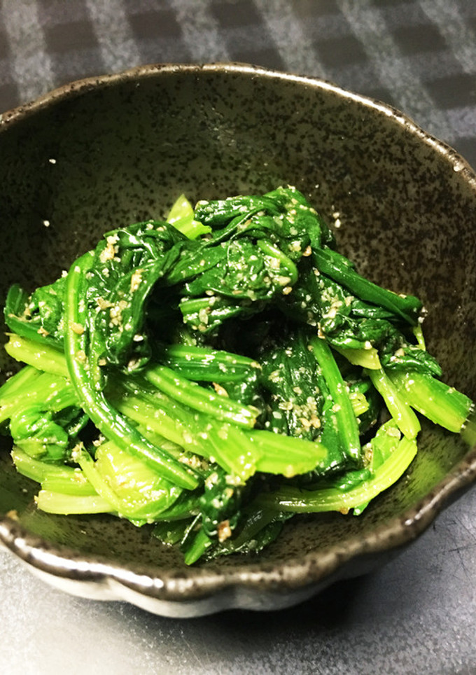 基本の味が美味しいほうれん草の胡麻和え-レシピのメイン写真