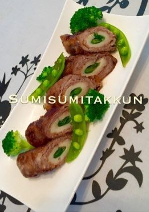 簡単‼︎ニラと竹輪の肉巻ソテー♪-レシピのメイン写真