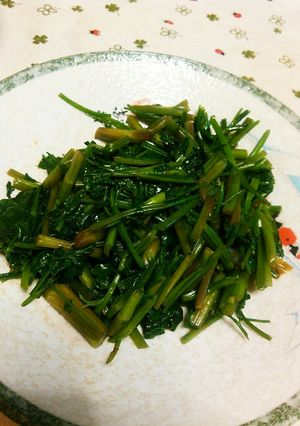 母の味☆セリの一番美味しい食べ方-レシピのメイン写真