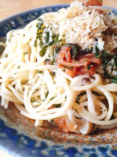梅しそ和風パスタ-レシピのメイン写真