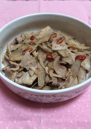 ごぼうと豚バラ肉の中華炒め。-レシピのメイン写真