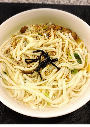 塩昆布とごま油のさっぱりうどん-レシピのメイン写真