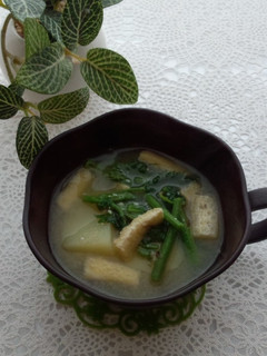 アイコの味噌汁-レシピのメイン写真