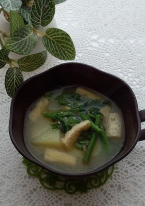 アイコの味噌汁-レシピのメイン写真