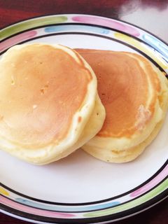 カフェ風ふわふわパンケーキ-レシピのメイン写真