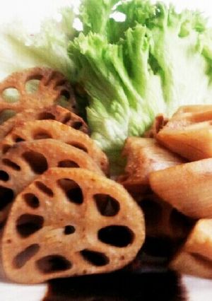 蓮根のカレー醤油炒め-レシピのメイン写真