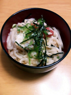我が家の釜卵明太子うどん-レシピのメイン写真