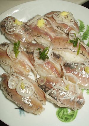 鯵寿司-レシピのメイン写真