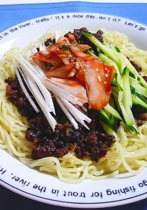 韓国ドラマを真似てジャージャー麺-レシピのメイン写真