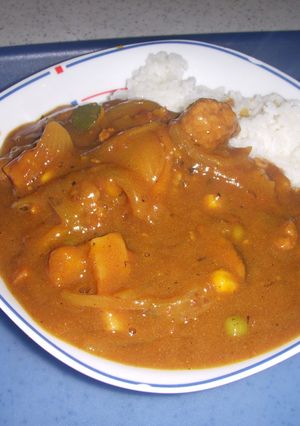 ★かぼちゃとエリンギとお団子カレー★-レシピのメイン写真