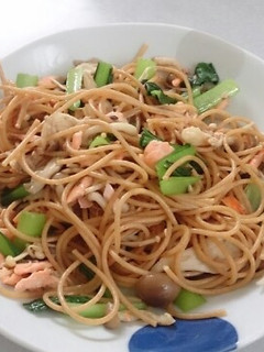 全粒粉パスタ キノコたっぷり-レシピのメイン写真