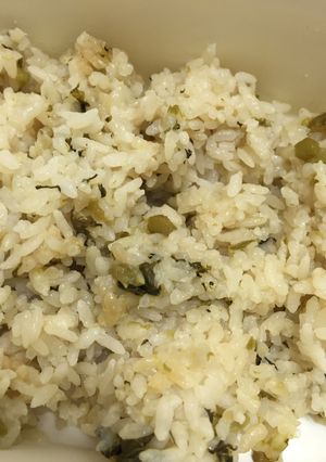 明日葉のたきこみごはん-レシピのメイン写真