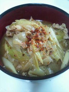 簡単うまい!!カレー南蛮そば-レシピのメイン写真