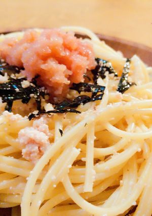 生クリームなし！たらこのクリームパスタ♡-レシピのメイン写真