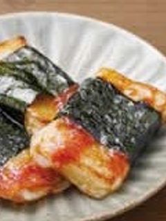 【梅しょうゆ】磯辺焼き-レシピのメイン写真