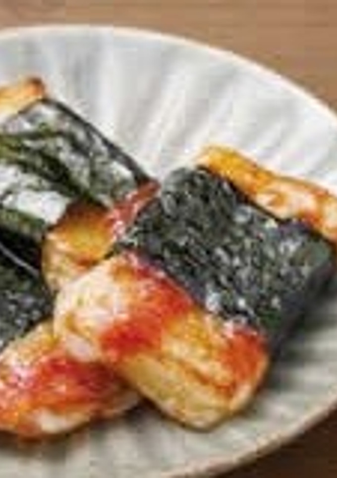 【梅しょうゆ】磯辺焼き-レシピのメイン写真