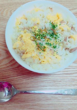 レンジで簡単ツナピラフ♪-レシピのメイン写真
