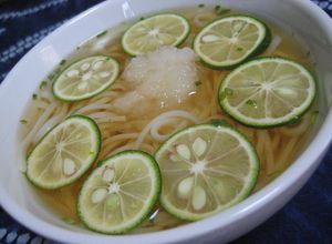 すだち麺～うどん・素麺・蕎麦なんでもＯＫ-レシピのメイン写真