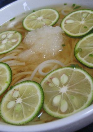 すだち麺～うどん・素麺・蕎麦なんでもＯＫ-レシピのメイン写真